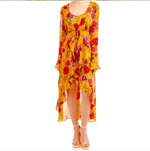 Vintage Rare NOBO Floral 2 Piece Kimono and Dress Set |Size Large